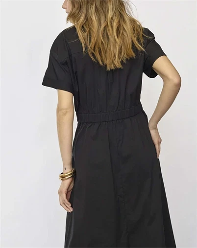 Co' Couture - ElaraCC Wrap Kjole - Black